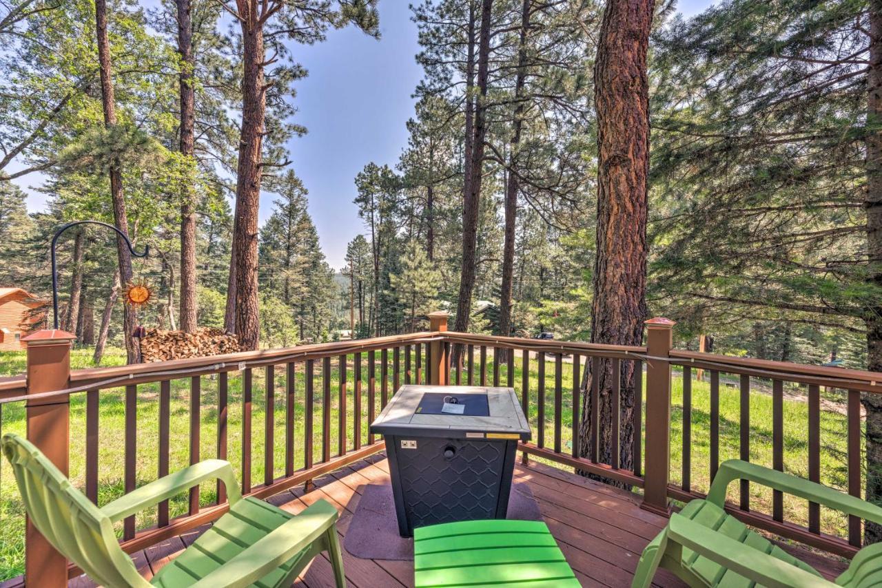 Casa Verde Cabin With Fire Pit 4 Mi To Ski Cloudcroft Exterior foto