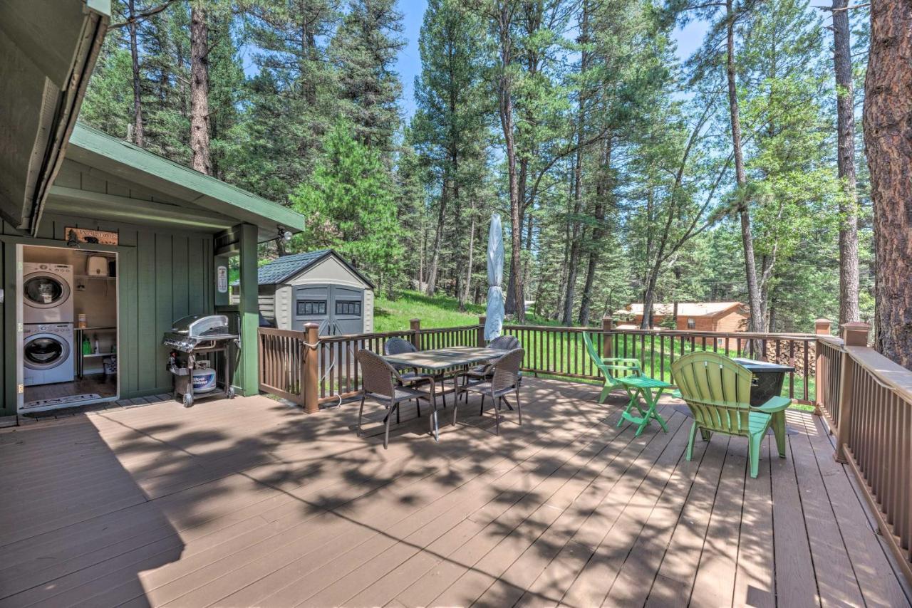 Casa Verde Cabin With Fire Pit 4 Mi To Ski Cloudcroft Exterior foto